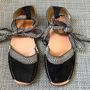 Solillas Suede Leather Shoes. Made in Spain.